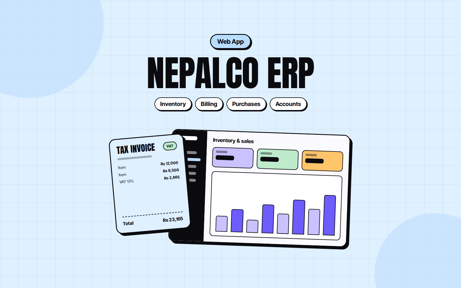 NepalCo ERP: Business Management Web App
