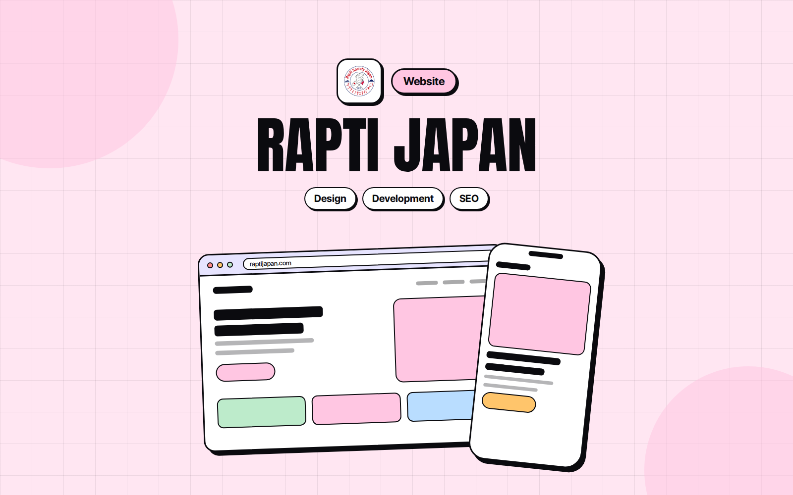 Rapti Japan: Website Design & Development